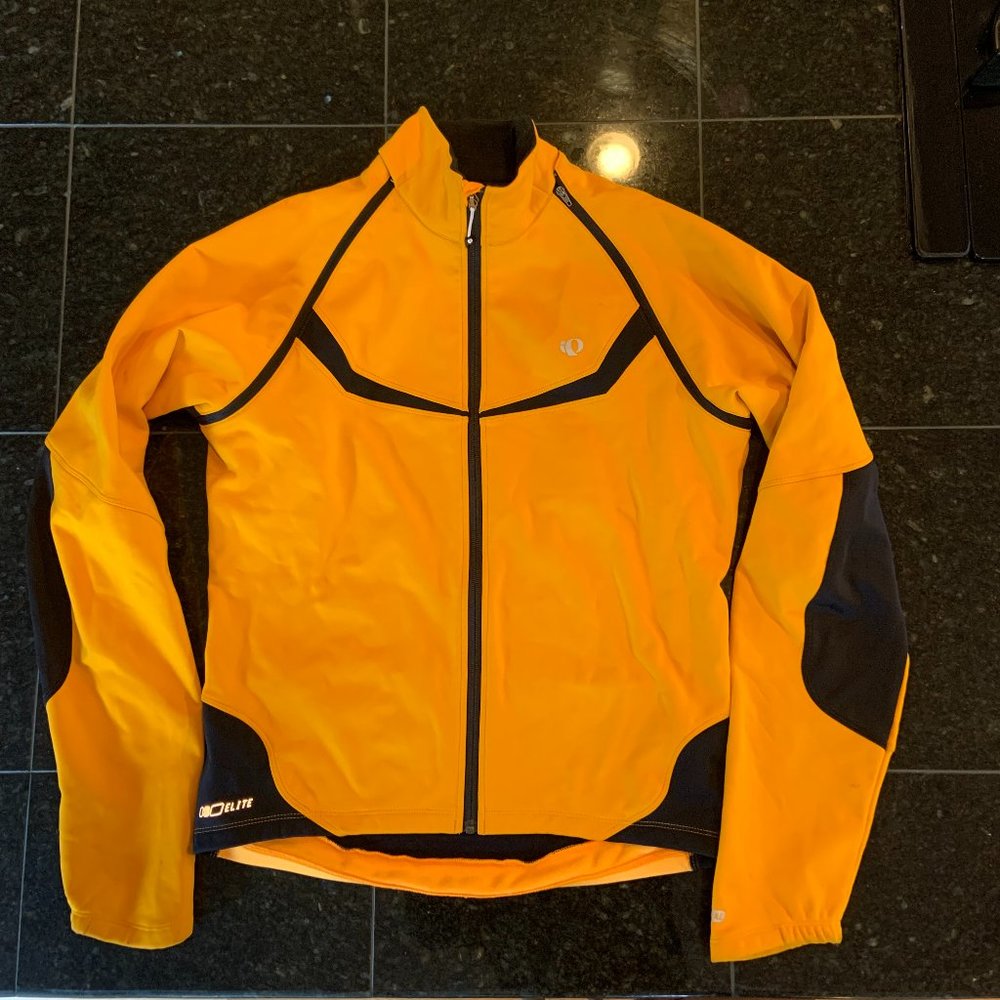 Pearl Izumi Orange and Black Ski Jacket